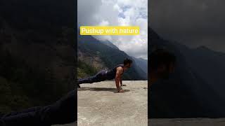 push-up helipad #nature#fitness #yogaskills