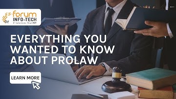 Everything you wanted to know about ProLaw