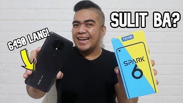 TECNO SPARK 6 Unboxing and Full Review | Mobile Legends Gameplay | CODM | Asphalt 9 | Camera Samples
