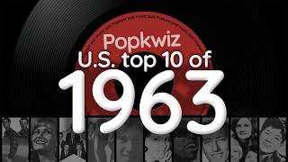 Do you know these 10 U.S. best-selling songs from the year 1963? - Popkwiz - Pop Music Quiz