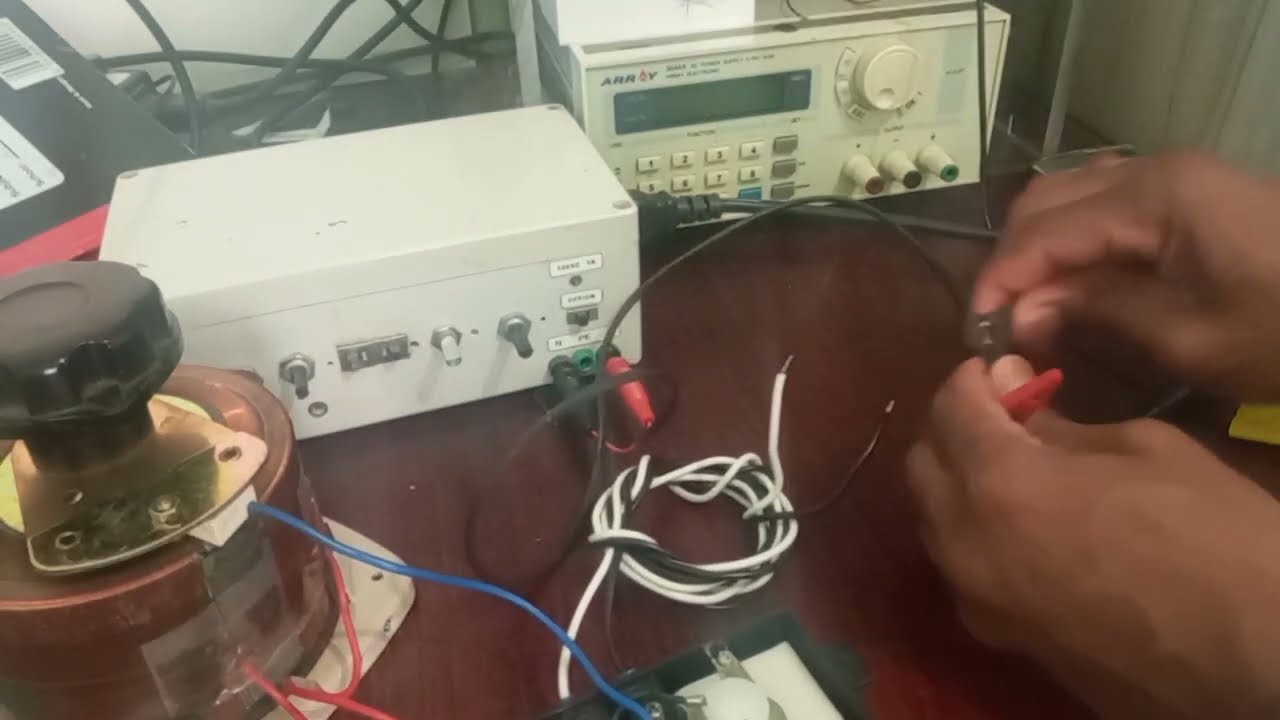 How to test a Variable Transformer  - VARIAC. Part 1