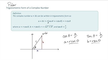 Trigonometric Form of a Complex Number