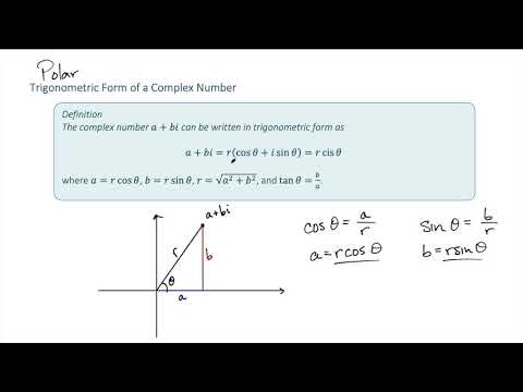 Trigonometric Form of