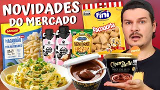 PROVANDO LANÇAMENTOS DE MERCADO / MACARRÃO DE AIR FRYER, DOCE DE LEITE COM CHOCOLATE, MILKY MOO