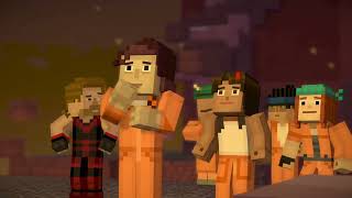 Minecraft: Story Mode Season 2 Episode 4 Part 1 Red Clip Female Jesse