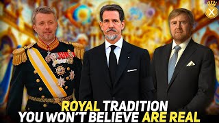 12 Bizarre Royal Traditions That Will SHOCK You