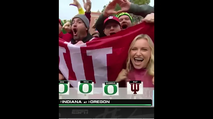 PAT CALLED INDIANA UPSETTING OREGON 🔥
