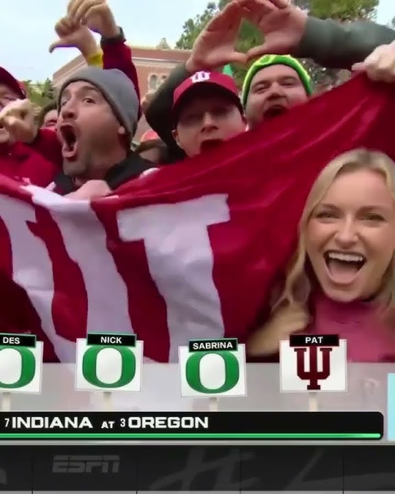 PAT CALLED INDIANA UPSETTING OREGON 🔥