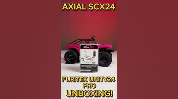 Unboxing the Furitek Unity24 Pro brushless motor and ESC for Axial SCX24.