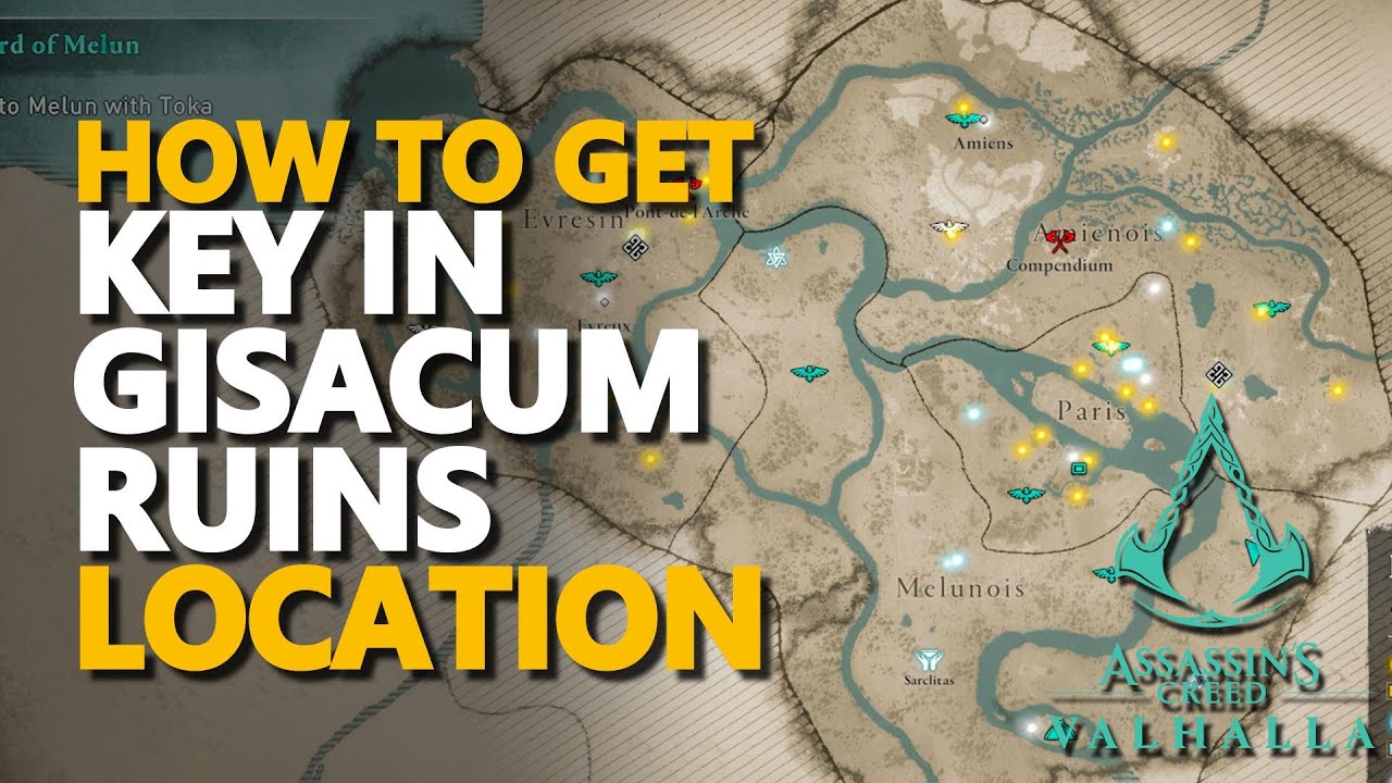 Key in Gisacum Ruins Assassin's Creed Valhalla