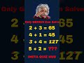 🤯 IQ Test Brain Teaser Maths Puzzle | Viral Challenge #Maths #brainrot #iqtest #Shorts #Quiz #viral
