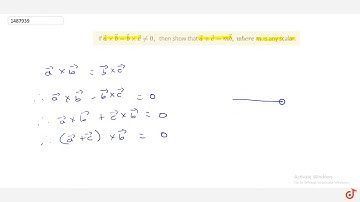 If ` vec axx vec b= vec bxx vec c!=0,\\ ` then show that ` vec a+ vec c=m vec b ,\\ w h e r e\\ ...