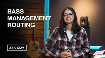 How to Properly Bass Manage Your Genelec Studio Monitors - Ask Izzy - Episode 1