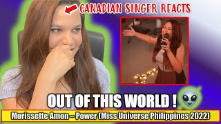 NEW MORISSETTE AMON REACTION - POWER (Miss Universe Philippines 2022) | Music Reaction Video