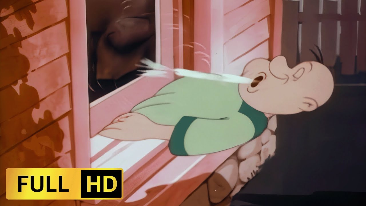 Popeye - Shuteye (1952) Remastered HD 60FPS - YouTube