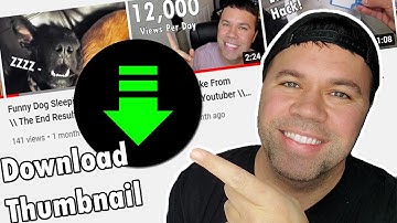 How To Download a Video Thumbnail in LESS THAN A MINUTE