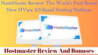 HostMaster Reviw And Bonuses !