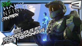HALO INFINITE Xbox Series X Walkthrough Part 3 | RENDEZVOUS AT OUTPOST TREMONIUS