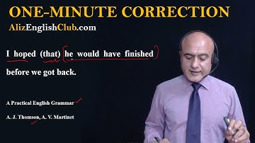 Sentence correction CSS exam 2011 | I hoped that by the time I would have got