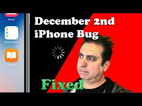December 2 Bug Crashes iPhones