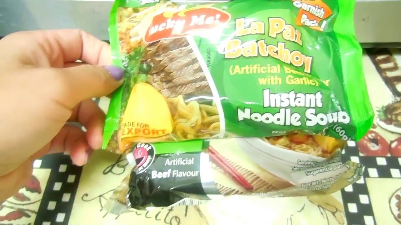 Lucky Me; La Paz Batchoy Review