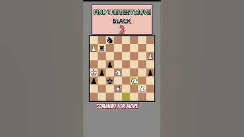 Chess puzzle 🧩 222 | #matein3 #shorts #shortsfeed