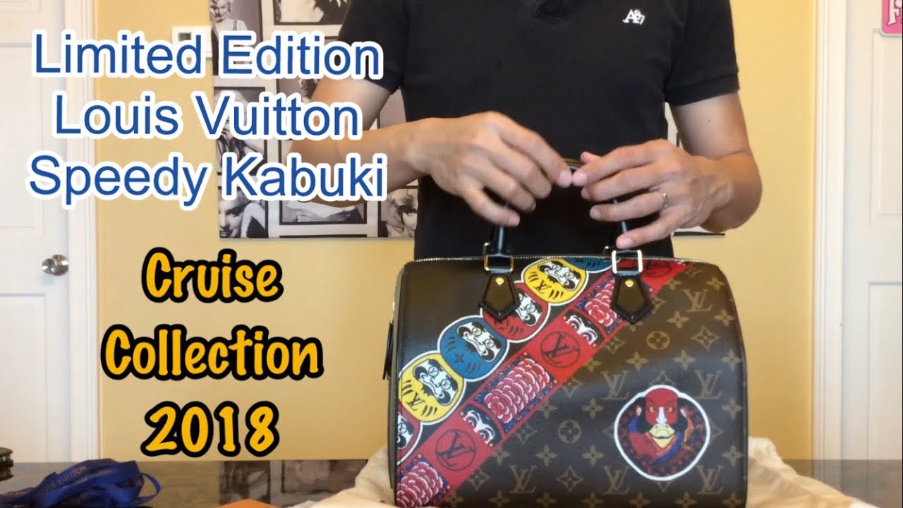 New Release! Louis Vuitton Speedy Kabuki Cruise Collection