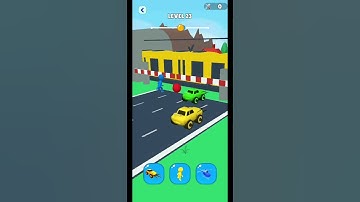 SHAPE CHANGE TRANSFORM RACE |LEVEL 23 #viral #gamingfun #race #shapechange