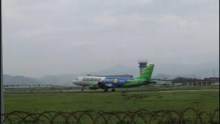 Lihat pesawat terbang take off // City Link Take Off dari Bandara YIA Yogyakarta