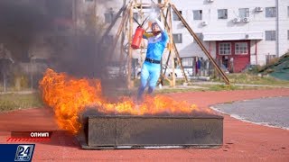 Пожарно-прикладной спорт: пожарная эстафета и боевое развертывание | Олимп
