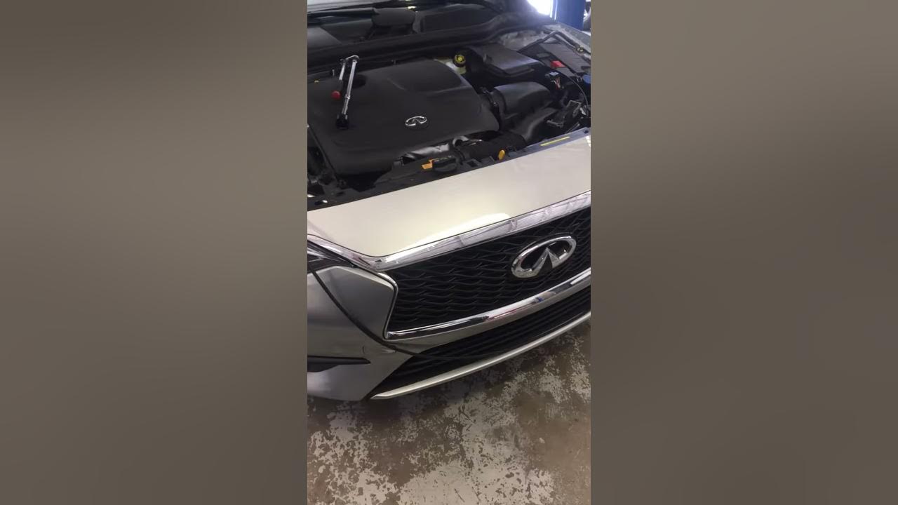 2018 QX30 infinity Oil filter location YouTube
