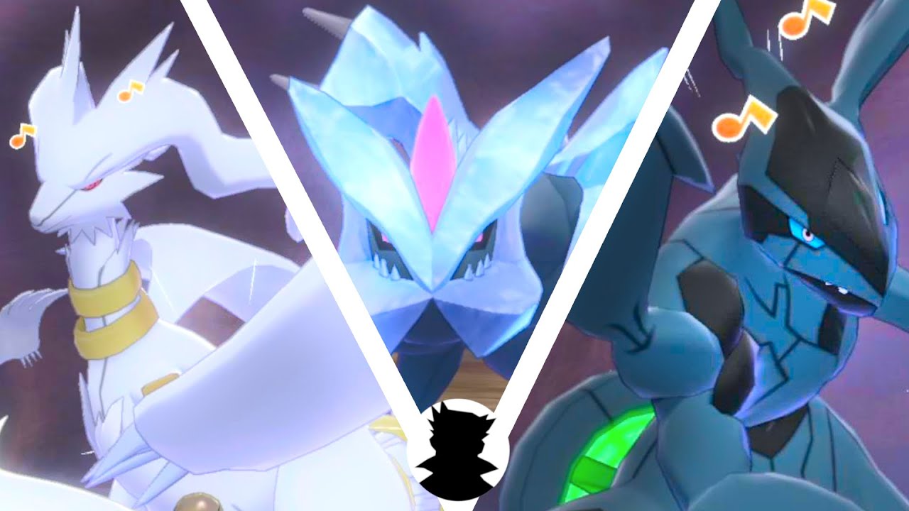 Shiny Differences ~ Day 3 ~ Zekrom, Reshiram & Kyurem :  r/PokemonSwordAndShield