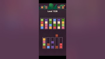 Complete Block King Sort Puzzle Level 1327 to Level 1330