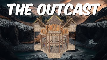 THE OUTCAST - The MOST DEFENDABLE BUNKER Rust Base Design | Solo/ Duo/ Trio (2023)