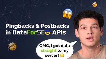 Setting up PINGBACKS & POSTBACKS in DataForSEO APIs | TUTORIAL📌