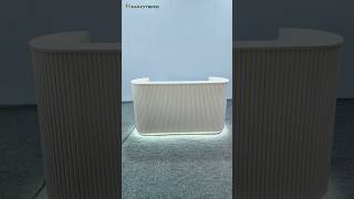 Minimalist Design Reception Desk - opening the elegant prelude of the space