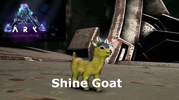 Ark Aberration New Creature Showcasing The Shine Goat and Spawn Codes