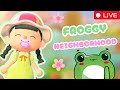  making a froggy neighborhood
