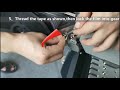 Kampfer automation tutorial 12mm16mm24mm reel tape installation  saleskampferindiacom