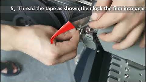 Kampfer automation Tutorial 12MM,16MM,24MM Reel tape installation - -sales@kampferindia.com