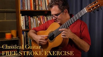 Classical Guitar: Free Stroke Exercise