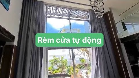 Rèm cửa tự động đóng mở - Rèm cửa điều khiển từ xa - Mr. Hùng: ‭0917177988‬