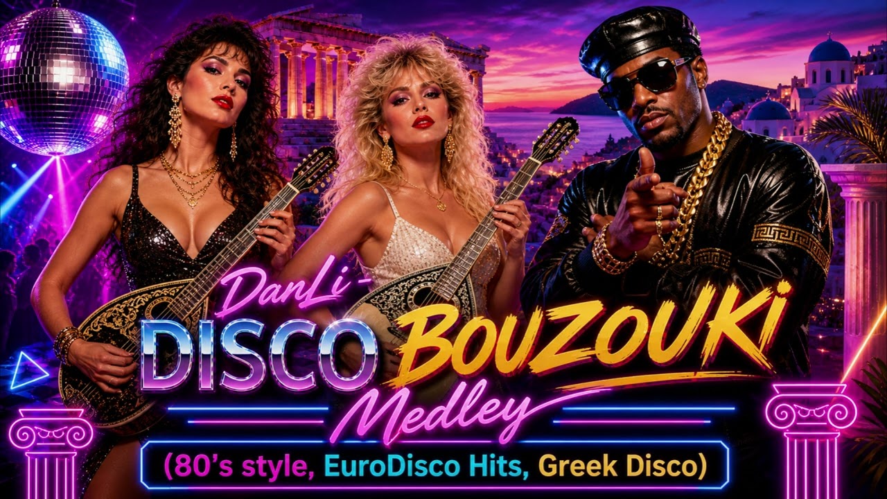 DanLi - Disco Bouzouki Medley (80's style, EuroDisco Hits, Greek Disco)