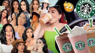 YOUTUBERS CHOOSE MY STARBUCKS DRINKS !!