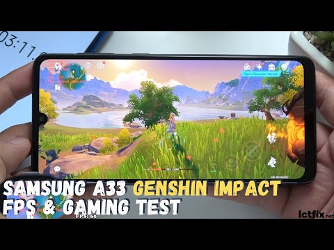 Samsung Galaxy A33 Genshin Impact Gaming test Max Setting | Exynos 1280, 90Hz Display