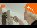 How to put up a curtain pole