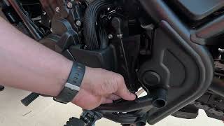 Honda Rebel shifter lever adjustment