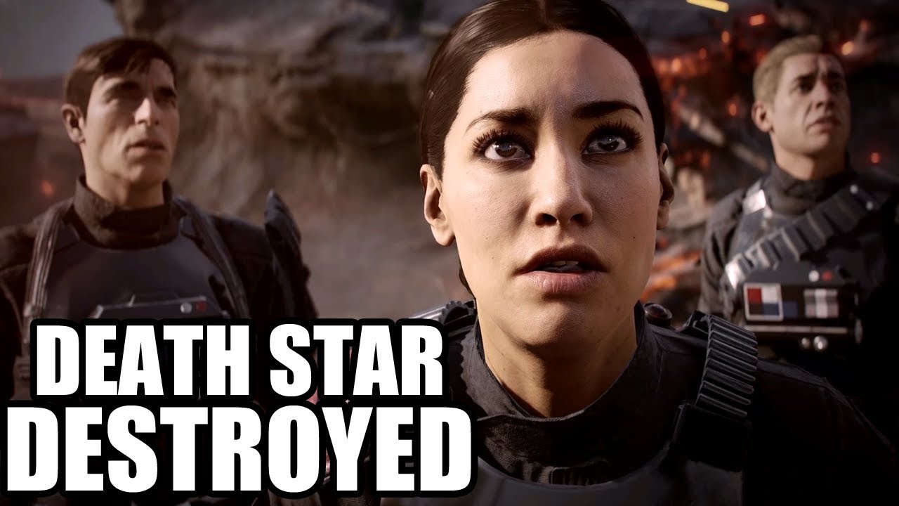 STAR WARS BATTLEFRONT 2 Death Star Destroyed / Battle of Endor YouTube