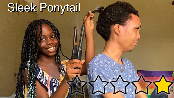 She Gave Me A SLEEK PONYTAIL!