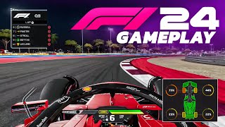 F1 24 GAMEPLAY! NEW Tyre Wear & Tyre Temperatures Systems?
